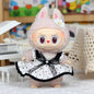 Modern Style 17cm Labubu Baby Clothes Series Doll Outfit Macaron Baby Doll Clothing Set for Collectible Figures