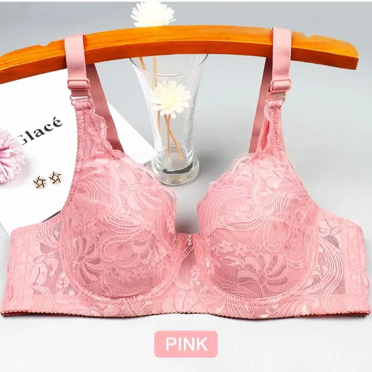 New Style Sexy Ultrathin Bras 36/80 38/85 40/90 42/95 44/100 46/105 C Cup Big Size Lingerie Push Up Underwear For Women