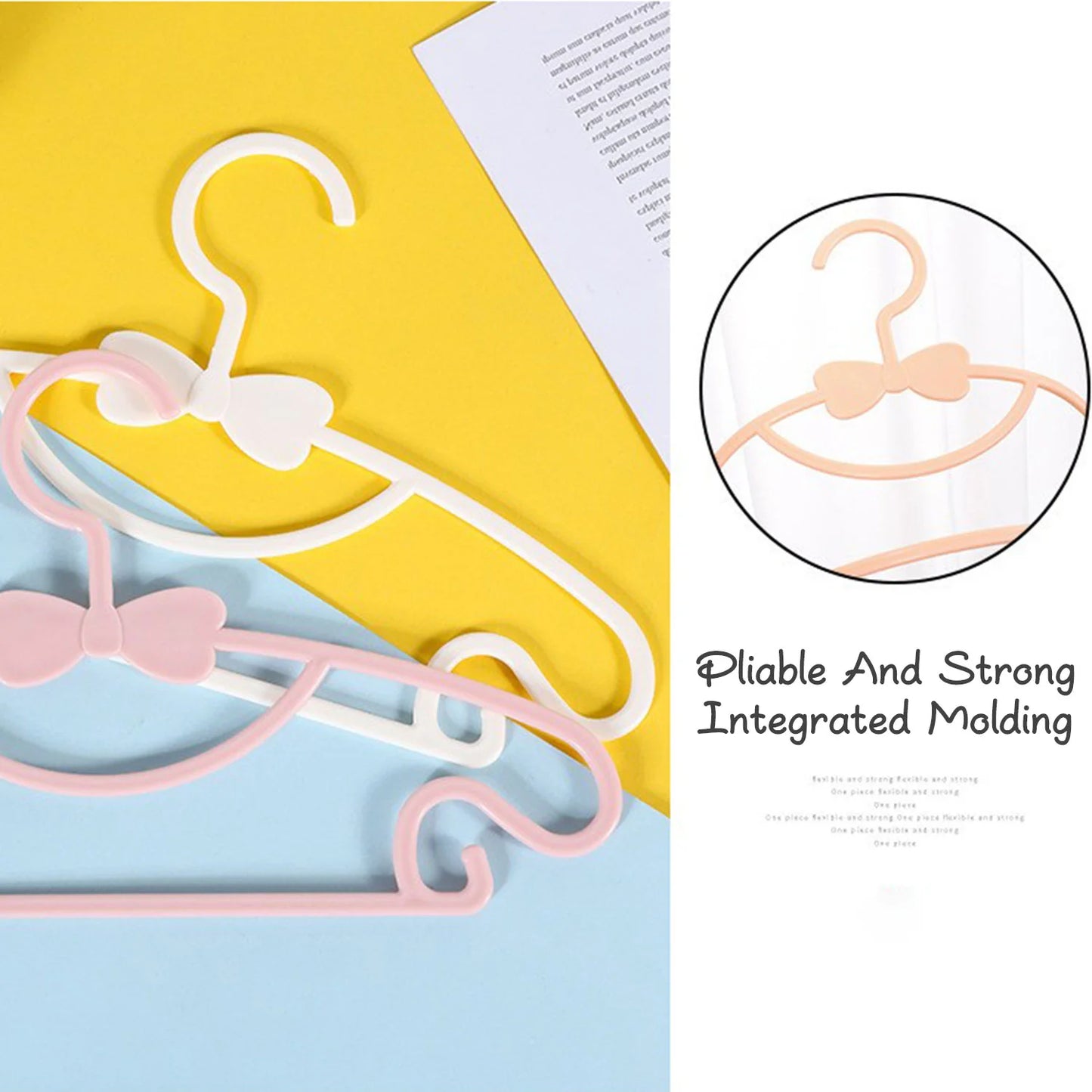 Baby Hanger 10pcs Kids Clothes Hanger Rack Display Cute Hanger Hanger Clip Hanger Wholesale