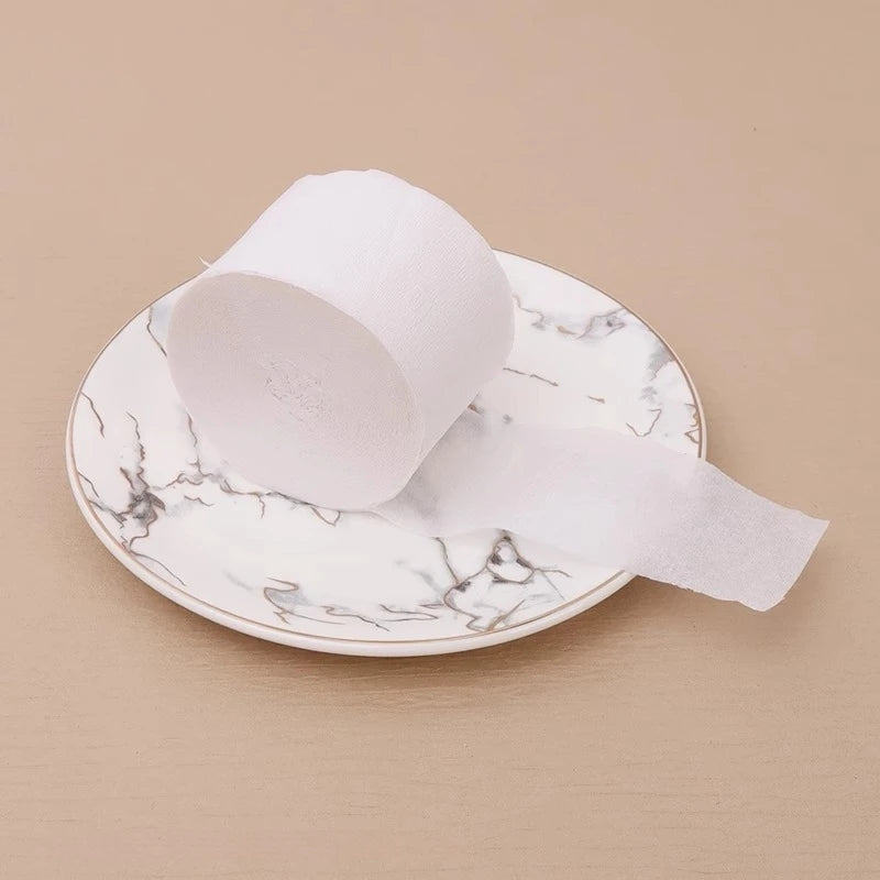 25m/Roll 4.5cm Crepe Paper Streamers Tissue Paper Roll For Flower Crafts Making Birthday Wedding Party Backdrop DIY Decoration