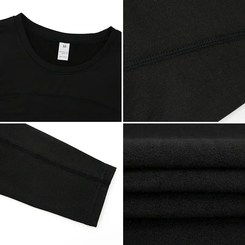 Sexy for Warm Long Thermal Women Clothes Johns Ski Sets Suit Thermo Lingerie Intimate Winter Ladies Elastic Velvet Underwear