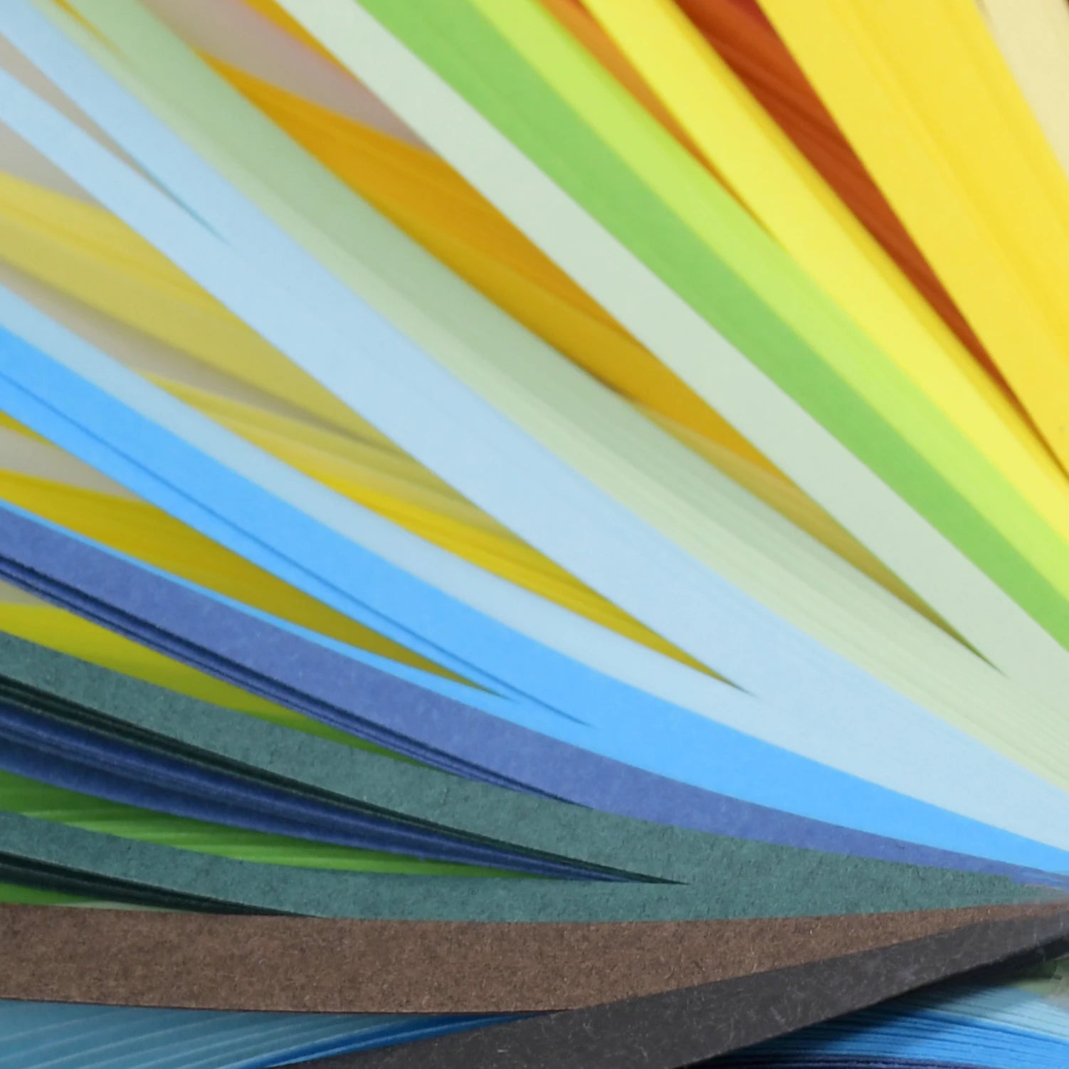 260pcs Quilling Strips Paper Mixed Color Origami Paper craft Diy Hanmade Folding Lucky Wish Star Origami Paper 3/5/7/10mm 390mm