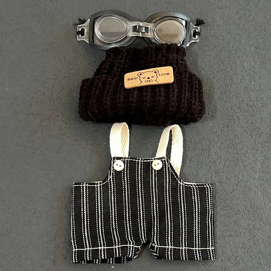 Labubu baby clothes front high energy 3.0 one two three generation Labu cloth clothes retro trend camera set pants gift