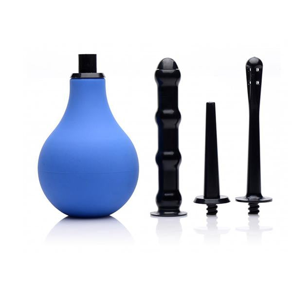Premium One Way Valve Anal Douche Set