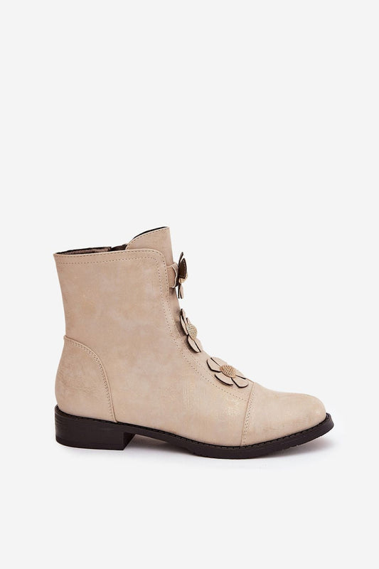 Woman’s Jezzi Floral Ankle Boots