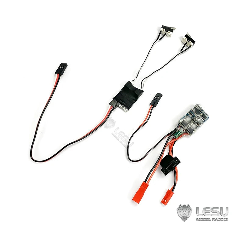 LESU 1/14 Construction machinery model toy with brush motor limit switch device modified model accessories