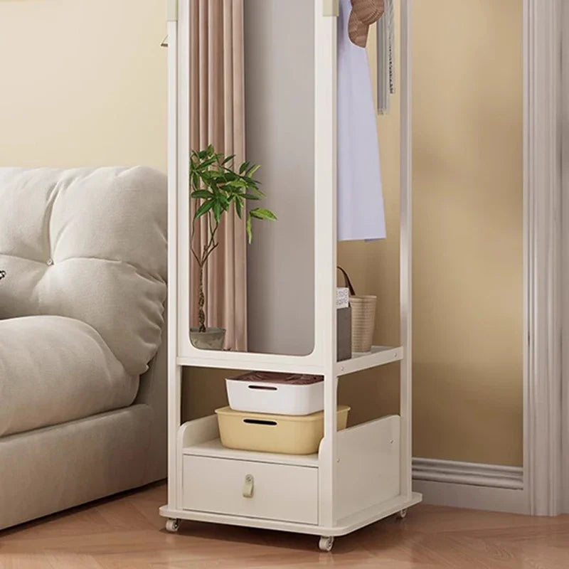 Mirror Cheap Coat Racks Dress Hanging Organizer Wall Standing Hotel Storage Coat Racks Indoor Perchero Entrance Hall Furniture