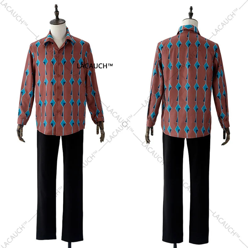 Sakamoto Days Anime Yoichi Nagumo Cosplay Costume Coat Shirt Pants Cos Convention Daily Wear Gift Halloween Carnival Party