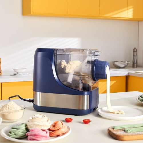 Electric Pasta Maker, 150W Automatic Noodle Maker Machine With 8 Pasta