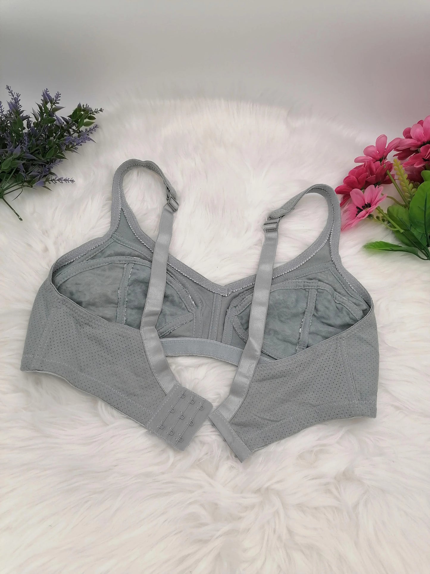 Women's Bra Large Cup C D E F G Lace Embroidery thin Push up Bras Wireless Sexy Lingerie Underwear Bras Top plus size 90-125 C29