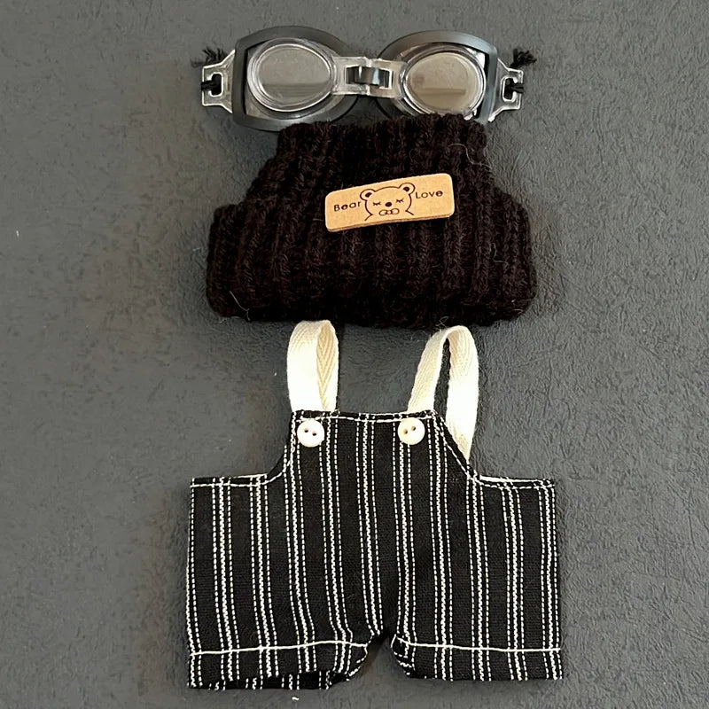 Labubu baby clothes front high energy 3.0 one two three generation Labu cloth clothes retro trend camera set pants gift