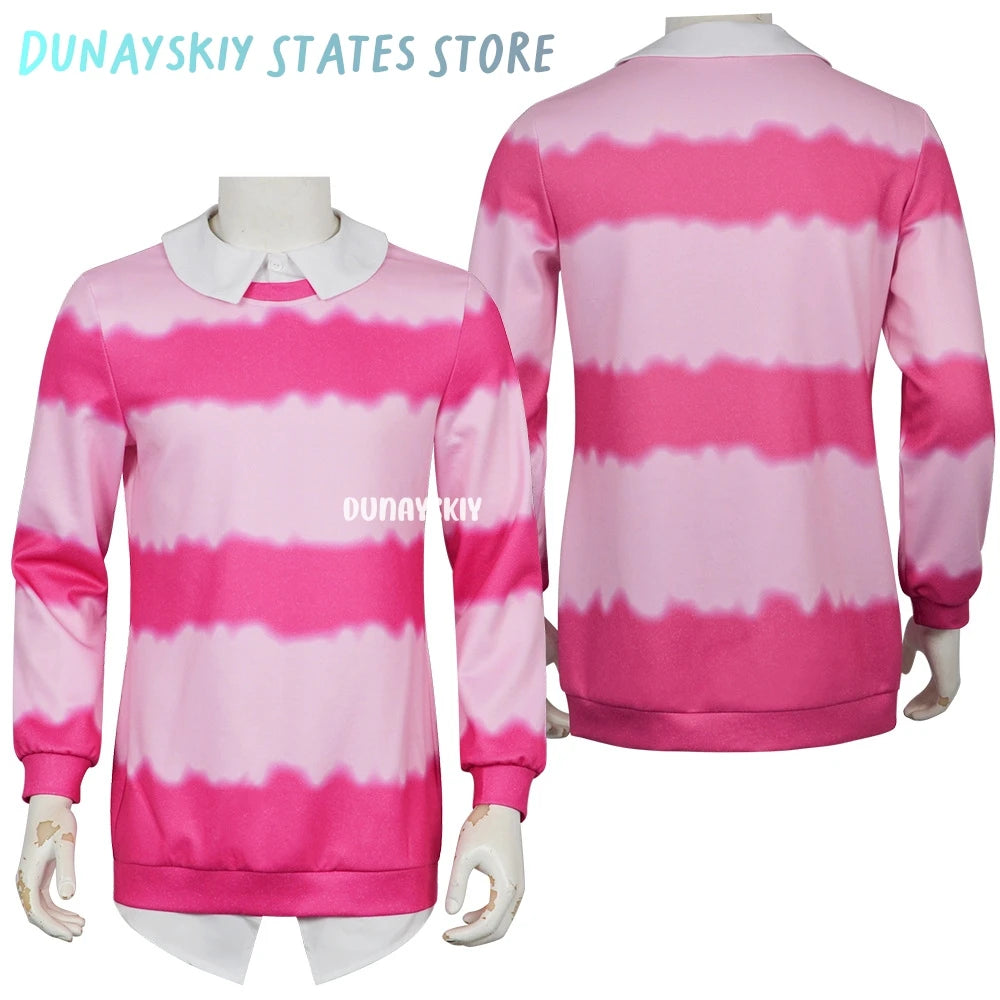 Sajaboys Cosplay Jinu Boy Group Anime Huntrix Movie Kpop Demon Handsome Vest Vampire Goth Punk Long Coat Korea Idol Halloween