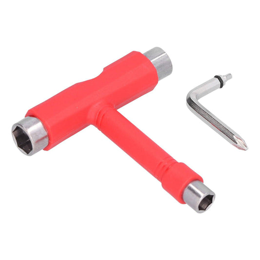 Skate Tool MultiFunction Portable Skateboard TType Hex Key Kit