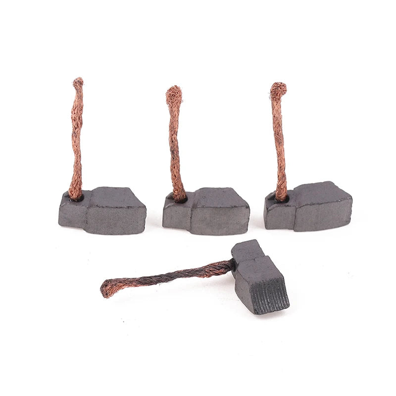 4PCS Car Electronic Fan Motors, 8x9.7x22mm Automotive Fan Motor Brushes, Carbon Brushes for DIY Repair