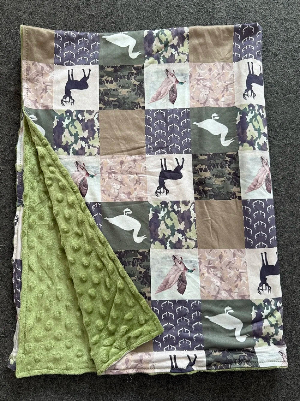 New Fashion Western Baby Girls Boys Cow Duck Camo Blanket Wholesale Children Clothes Sleep Bed Gown