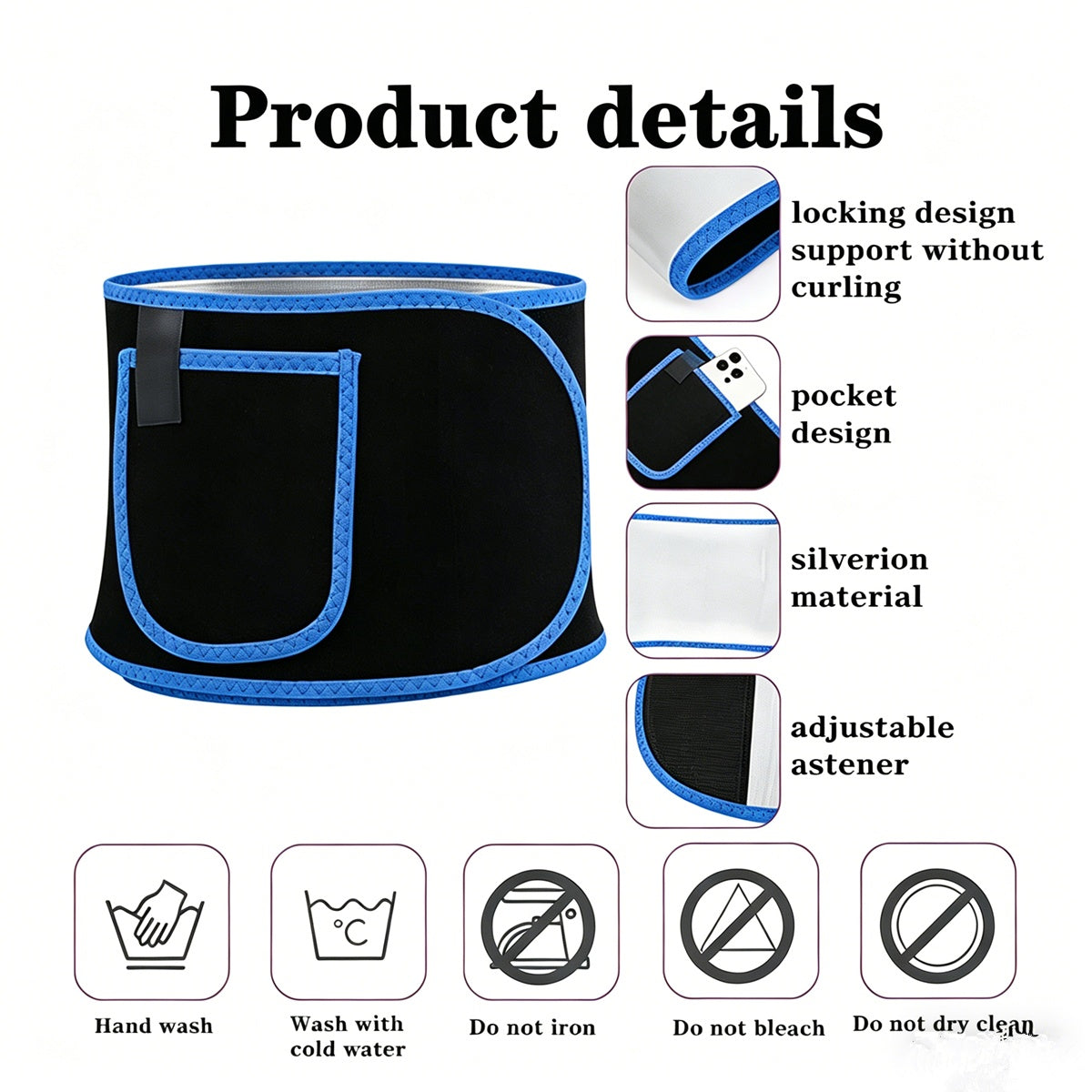 Women Men Fat Burner Waist Trimmer Belt Weight Loss Sweat Slim Wrap