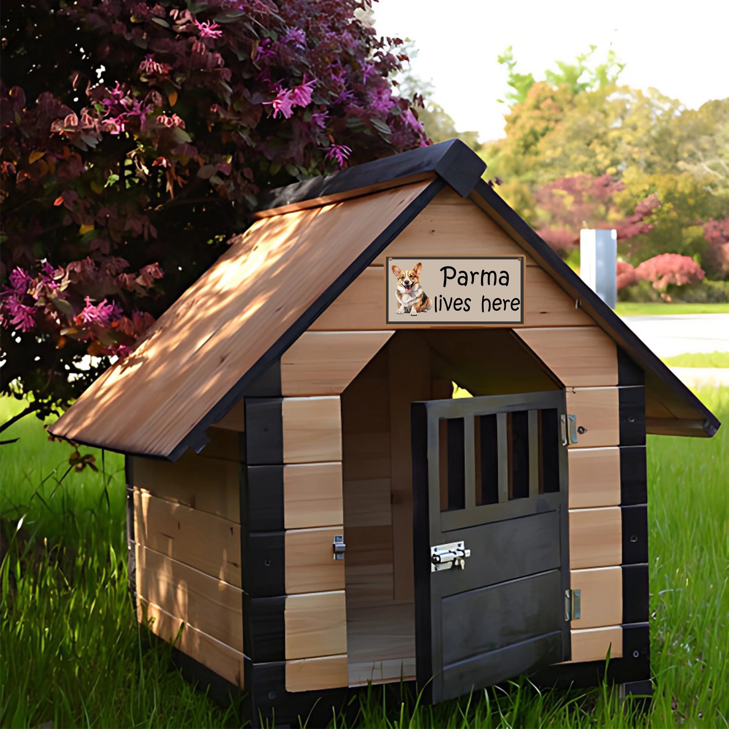 1PC Gorgeous Personalized Text Garden Wall Plaque Plaque Home And Lifestyle Accessories