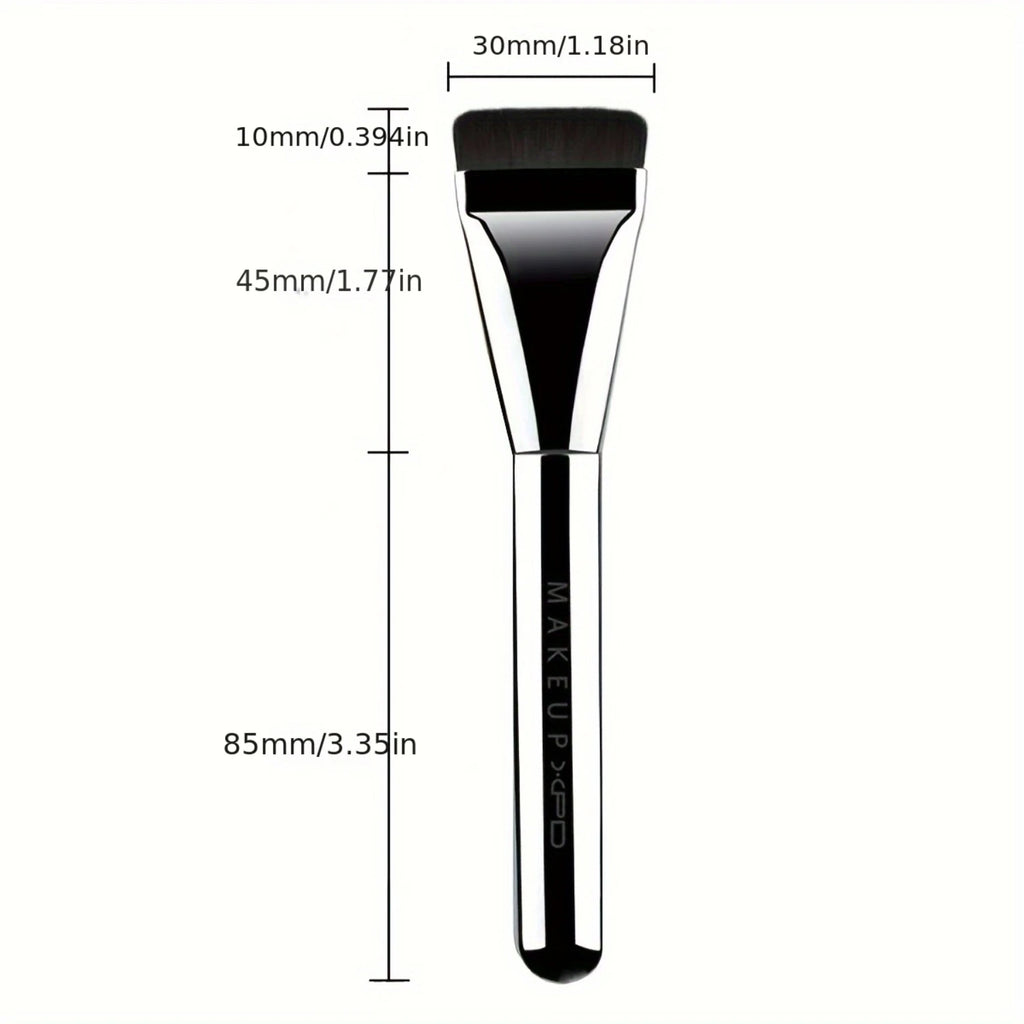 Multi-Use Foundation Brush - Nylon Bristle, Flawless Skin, Ergonomic Handle, Travel Friendly
