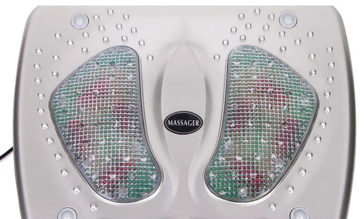 Electric Shiatsu Infrared Heating and Magnetic Therapy Vibrating Foot Leg Massager Machine