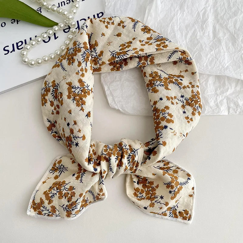 55*55cm Cotton Bandana Hairscarf Scarf Turban Shawl Headscarf Handkerchief Hair Accessories Wrap