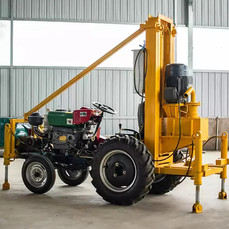 Portable Water Well Drilling Rig For Selling Tractor Type