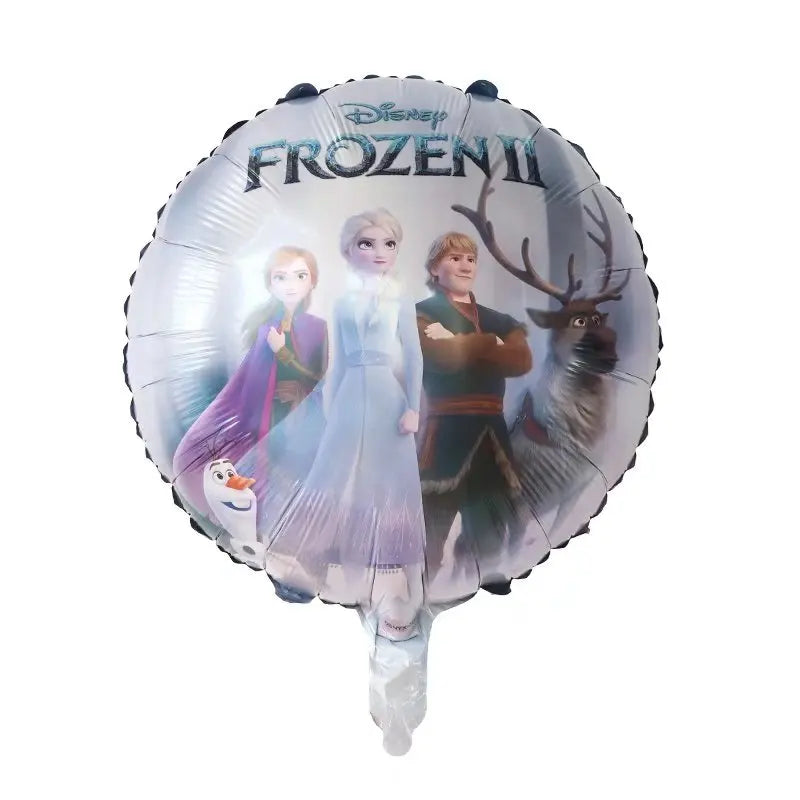 10Pcs 18Inch Frozen ElsaBalloons Anna Olaf Princess Air Globo Girl's Birthday Party Wedding Baby Shower Decorations Kid Toy Gift