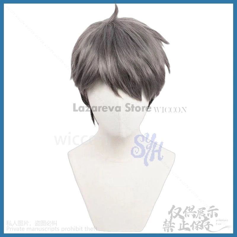 Zanka Cosplay GACHIAKUTA Anime Costume Grey Punk Uniform Y2K Chinese Styles Coat Dress Wigs Jirai Kei Earring Halloween Party