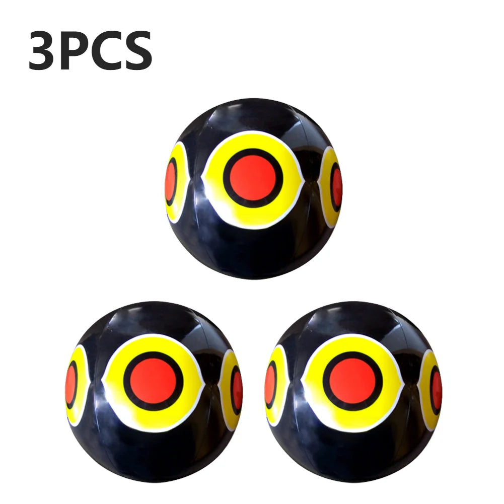 40CM Bird Repellent Scare Eye Balloon Pigeons Woodpecker Visual Deterrent Anti-Bird Balloon Garden Accessories Festival Ornament