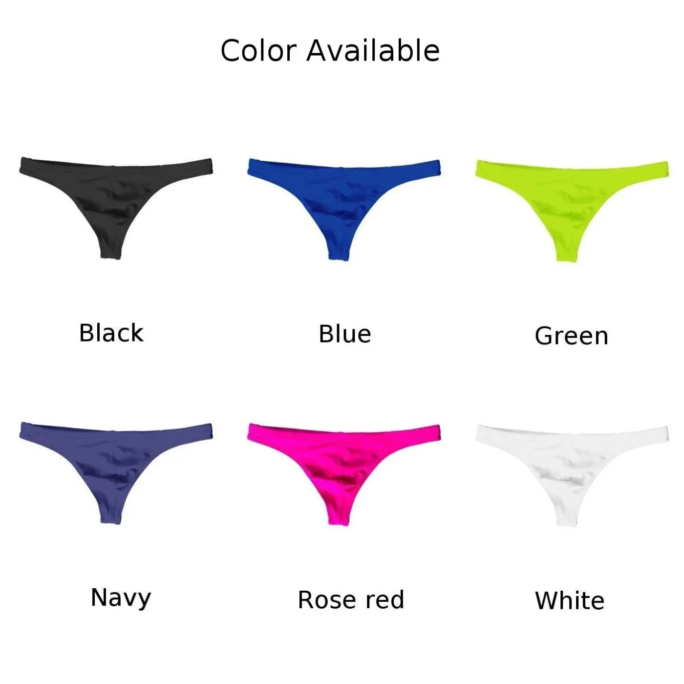 Men's Thongs Sexy Low Waist Swim Beach Jockstraps Bikini Bathing Suit Breathable Swimwear Elastic Underwear Ultra-Thin Lingerie