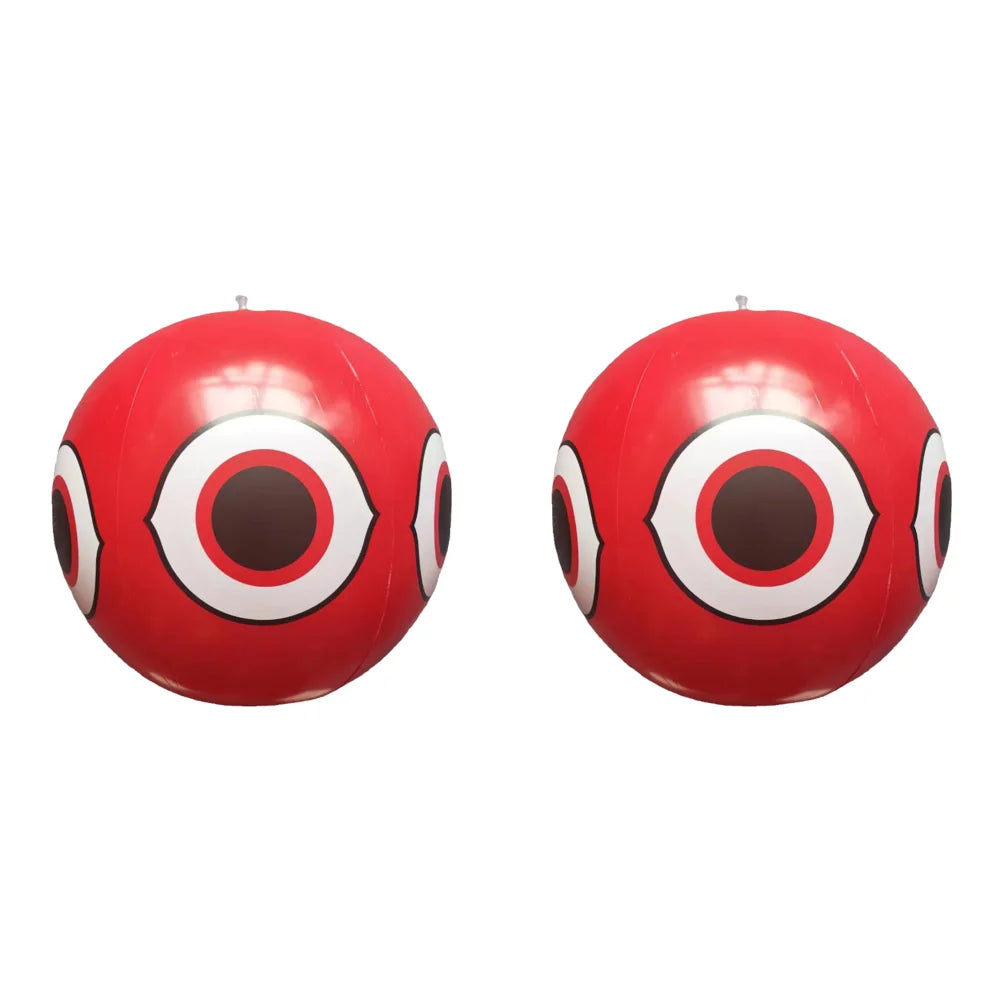 1-10pcs Hanging Bird Repellent Ball 40CM PVC Inflatable  Scare Eye Balloons Anti-Bird Pigeons Repellent Pest Control for Outdoor