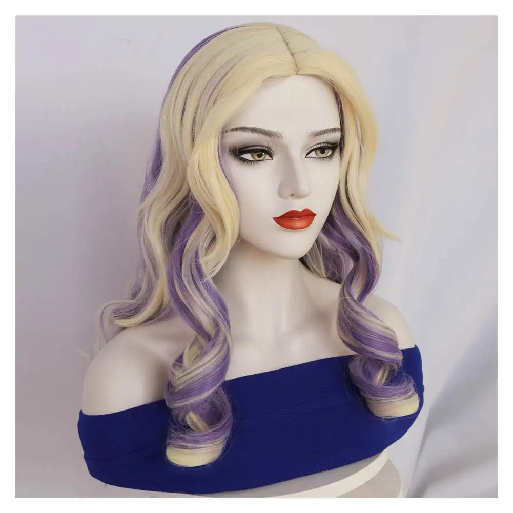 Addison Cosplay Wig Zombies 2025 Adult Women Headwear Heat Resistant Synthetic Hair Carnival Halloween Party Costume Accessories