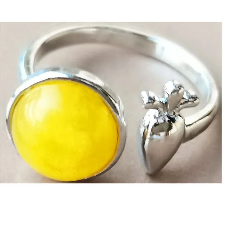 Lapis Lazuli bead Ring PWB1174