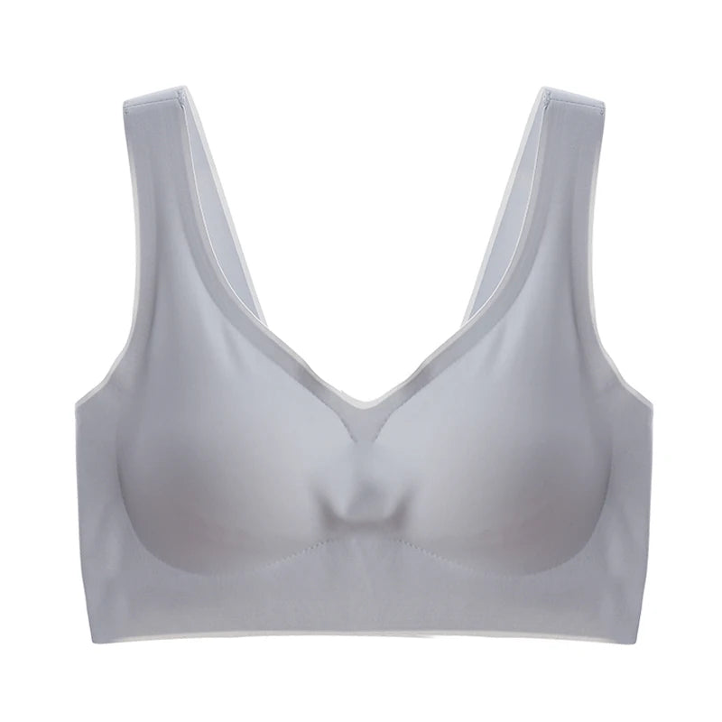 M-7XL Seamless Sport Bra Push Up Bra for Women Wireless Comfort Underwear Sport Brassiere Femme Plus Size Bralette Sexy Lingerie