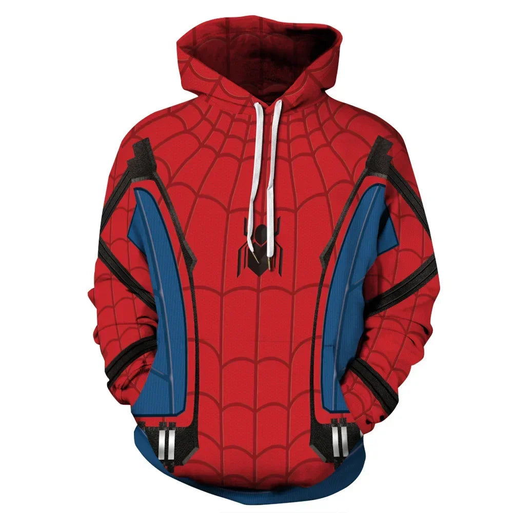 Cosplay Movie Spider Women Sweatshirt Hoodie Gwen Stacy Cosplay Costume Hooded Jacket Coats Men Women Pullover Trainsuit S Anime