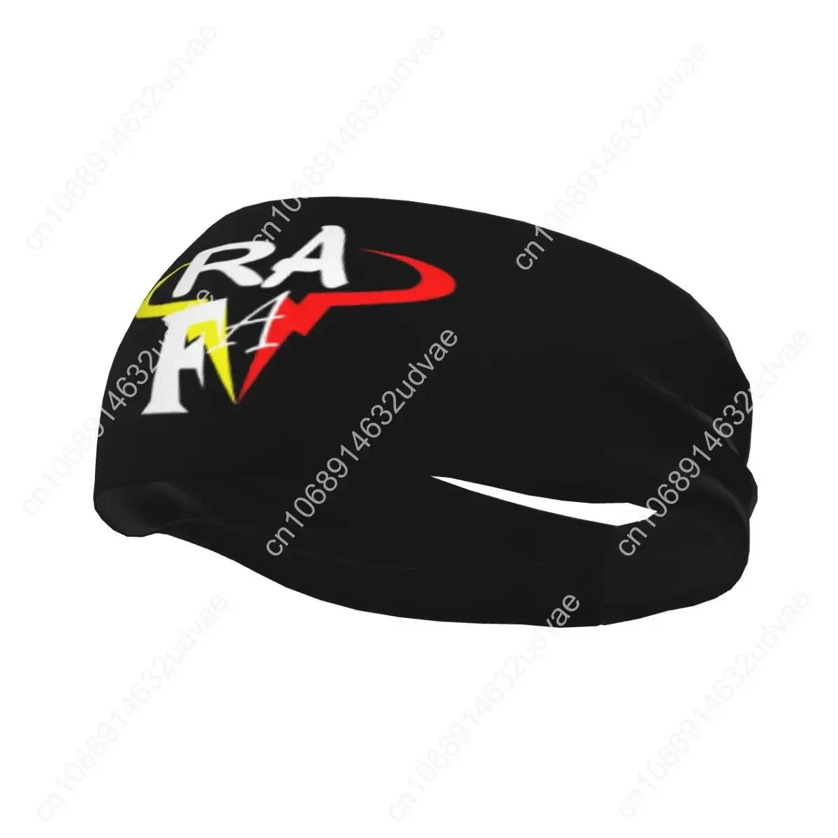 Rafael Nadal Logo Tennis Player Women Men Sweatband Sweat Headband Stretch Cycling Sport Hair Bands Sweat Bandage Sports Safety