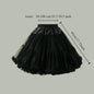 Woman Tutu Skirt Petticoat Crinoline Underskirt Fluffy Pettidress Ladies Puffy Tutu White Luxury Skirt Wedding Dress Bottom Loli