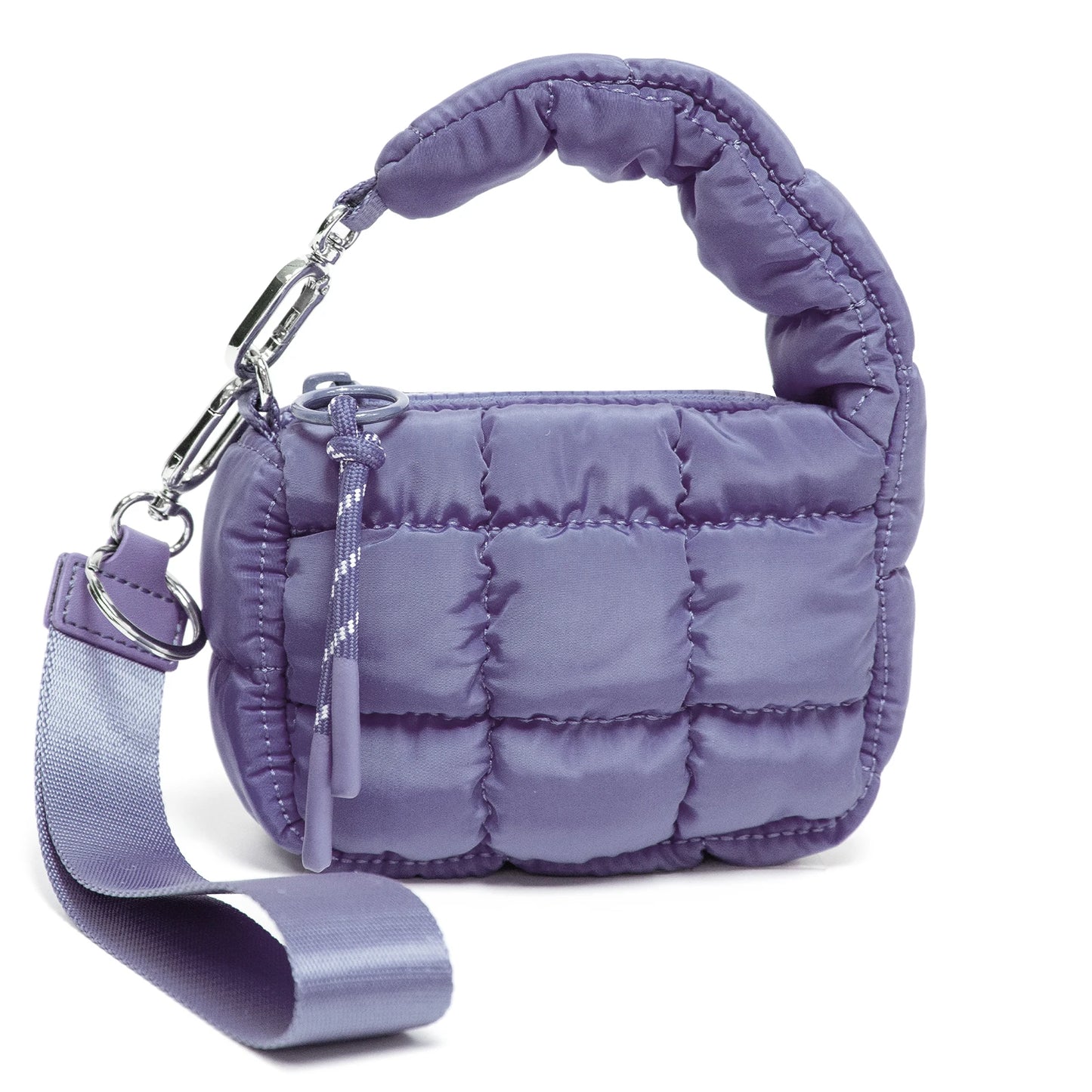 Mini Lipstick Bag Quilted Coin Bag Same as Free people Cosmetic Bag Cute Puffer Handbags Makeup Pouch Christmas Gift for Women