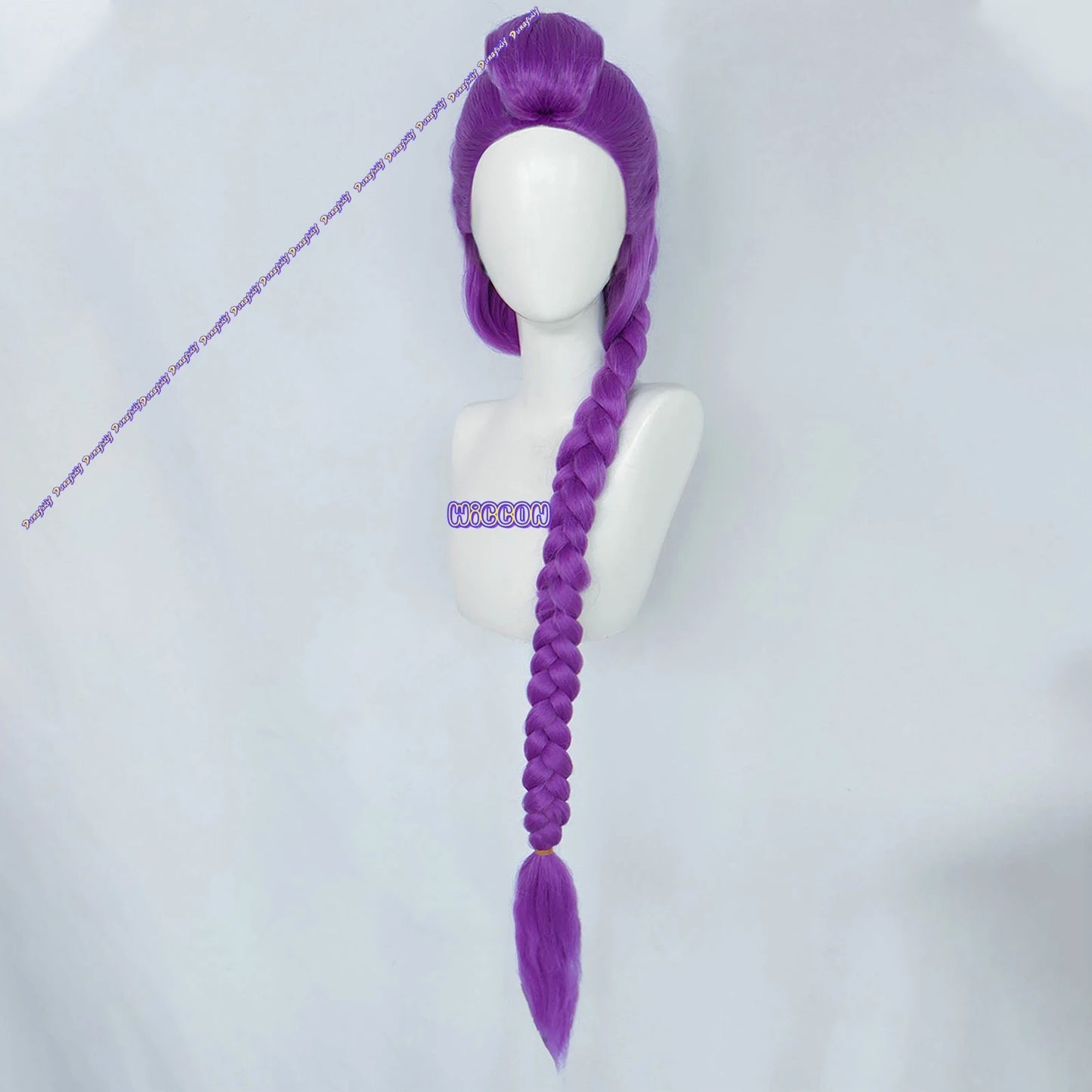 Demon Hunters Rumi Cosplay Kit - White Wig+Vest+Accessories Full Set | Huntrix Halloween Costume for Women & Teens