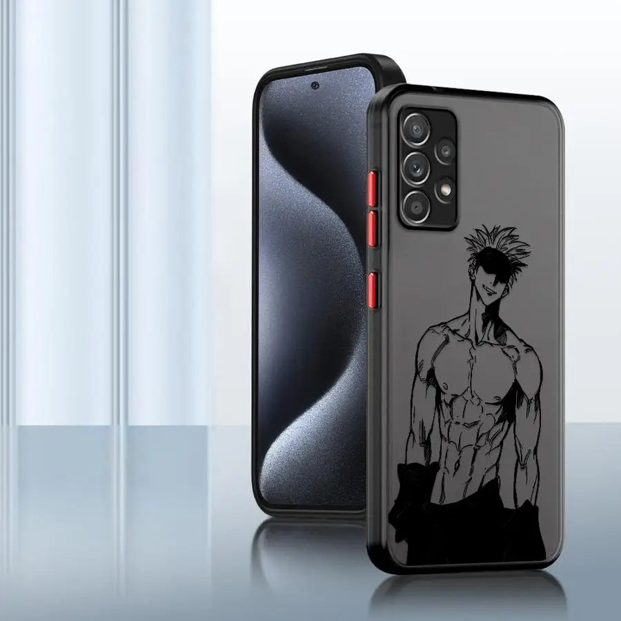 Cool Boy Phone Case for Samsung Galaxy A52 A56 A73 A35 A36 A24 A34 A25 A26 A53 A54 A21s A22 TPU Cover