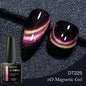 9D Reflective Magnetic Gel Nail Polish 7ml Shiny Glitter Cat Eye Nail Gel Varnishes Semi Permanent Soak Off UV Gel Nail Art