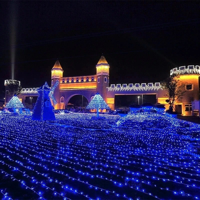 110V 220V 10M 100 Led String Garland Christmas Tree Chain Fairy Light  Waterproof Home Garden Party Outdoor Holiday Decoration