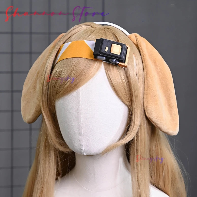Arknights Brigid Cosplay Costume Brigid Wig Hair Band Tail Accessories Prop Uniform Anime Halloween Disguise for Adult Women