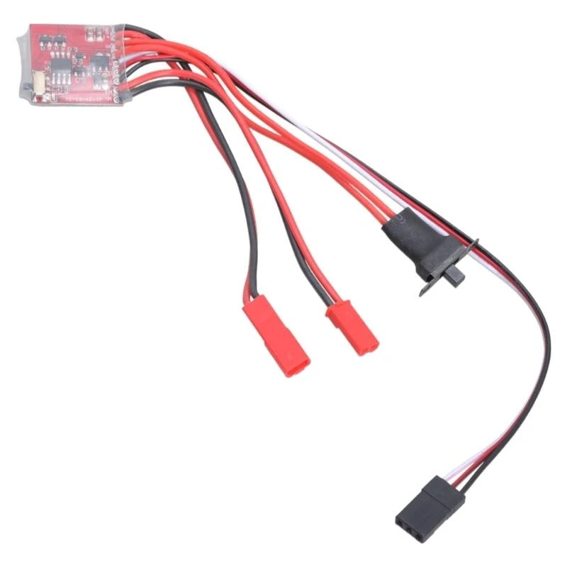 30A 4-8V Mini Brushed Electric Speed Controller RC Car Motor 1/16 1/18 1/24 ESC Brush Electronic Motor Speed Controller 601E