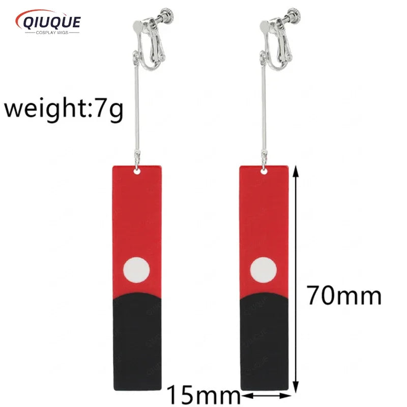 COSda@Anime Tenjiku Izana Kurokawa Cosplay Wig Silver White Heat Resistant Hair Wigs + Wig Cap + Earrings PropsCOSda@