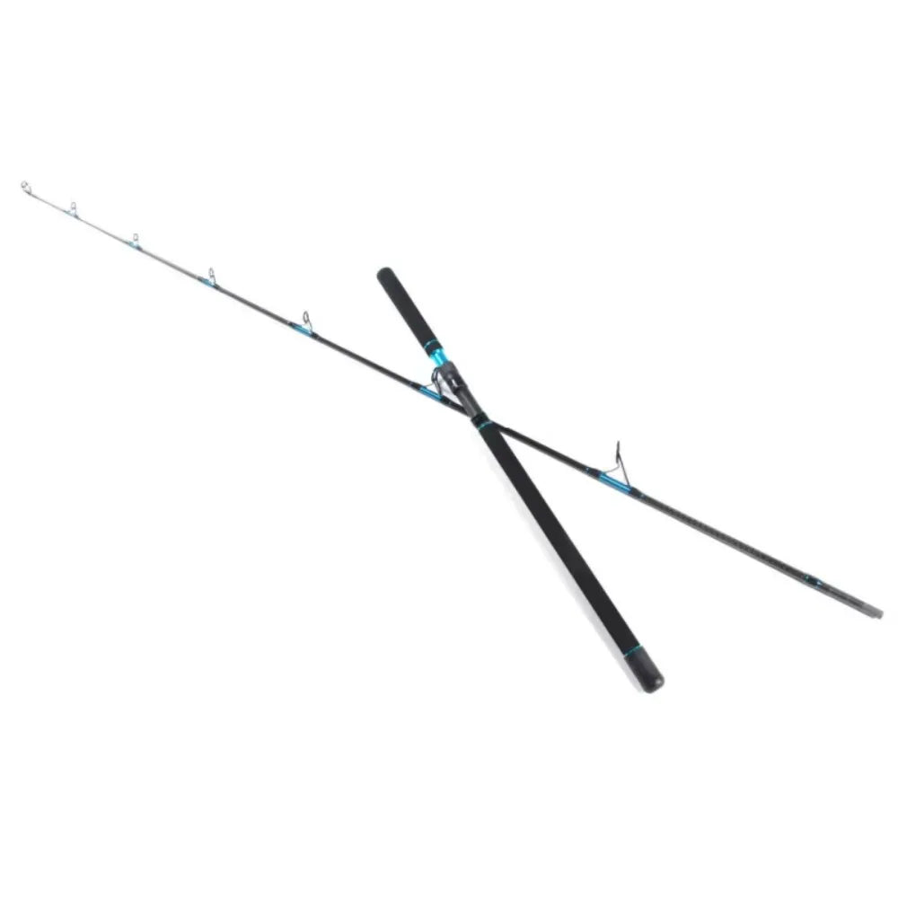 Pure Carbon Baitcasting Rod for Sea Fishing 60-500g Jigging Lure Weight Fast Action for Saltwater Lake & River Trout