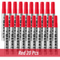 Permanent Paint Marker Pen Waterproof Black Pen for Tyre Oily Markers Quick Drying Signature Pen Stationery Supplies