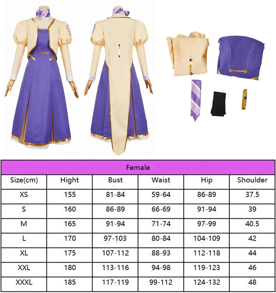 Apocalypse Anime Hotel Women Yachiyo Cosplay Costume Manager Coat Dress Stockings Neckwear Outfits Halloween Carnival Party Suit