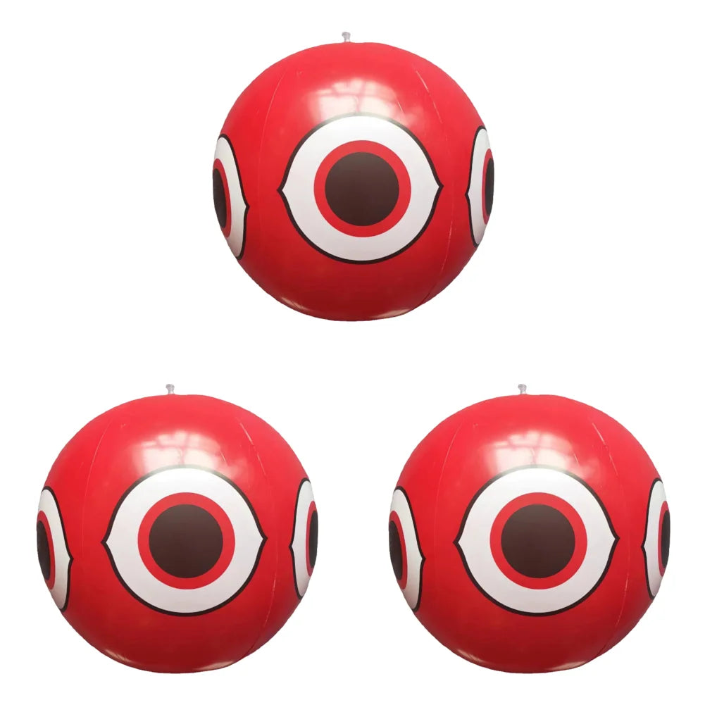 3/2/1pcs Scare Eye Balloons Anti Bird Inflatable Repeller Visual Deterrent 40CM Outdoor Pigeon Repellent Ball Garden Accessories