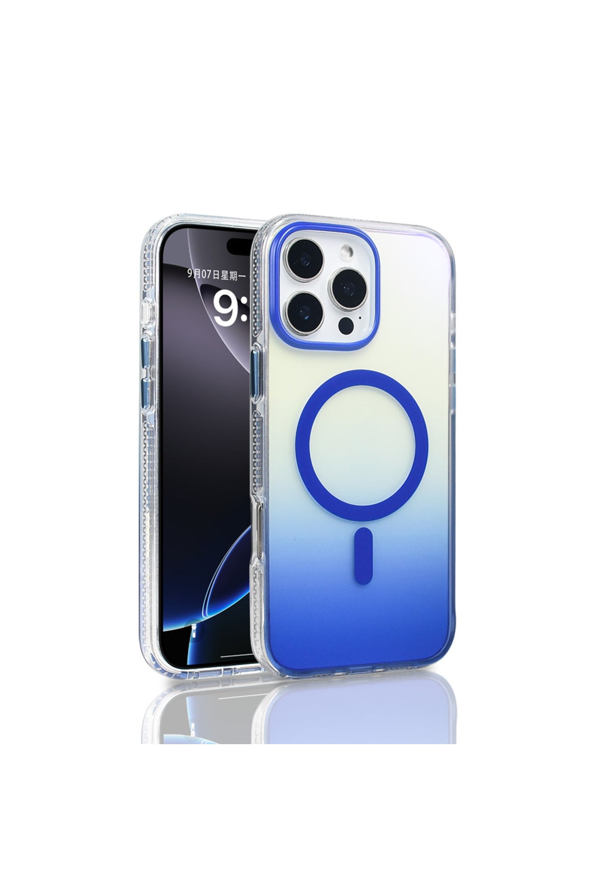 iPhone 16 Pro Max Case Rainbow Taurus Magnetic Charging Cover