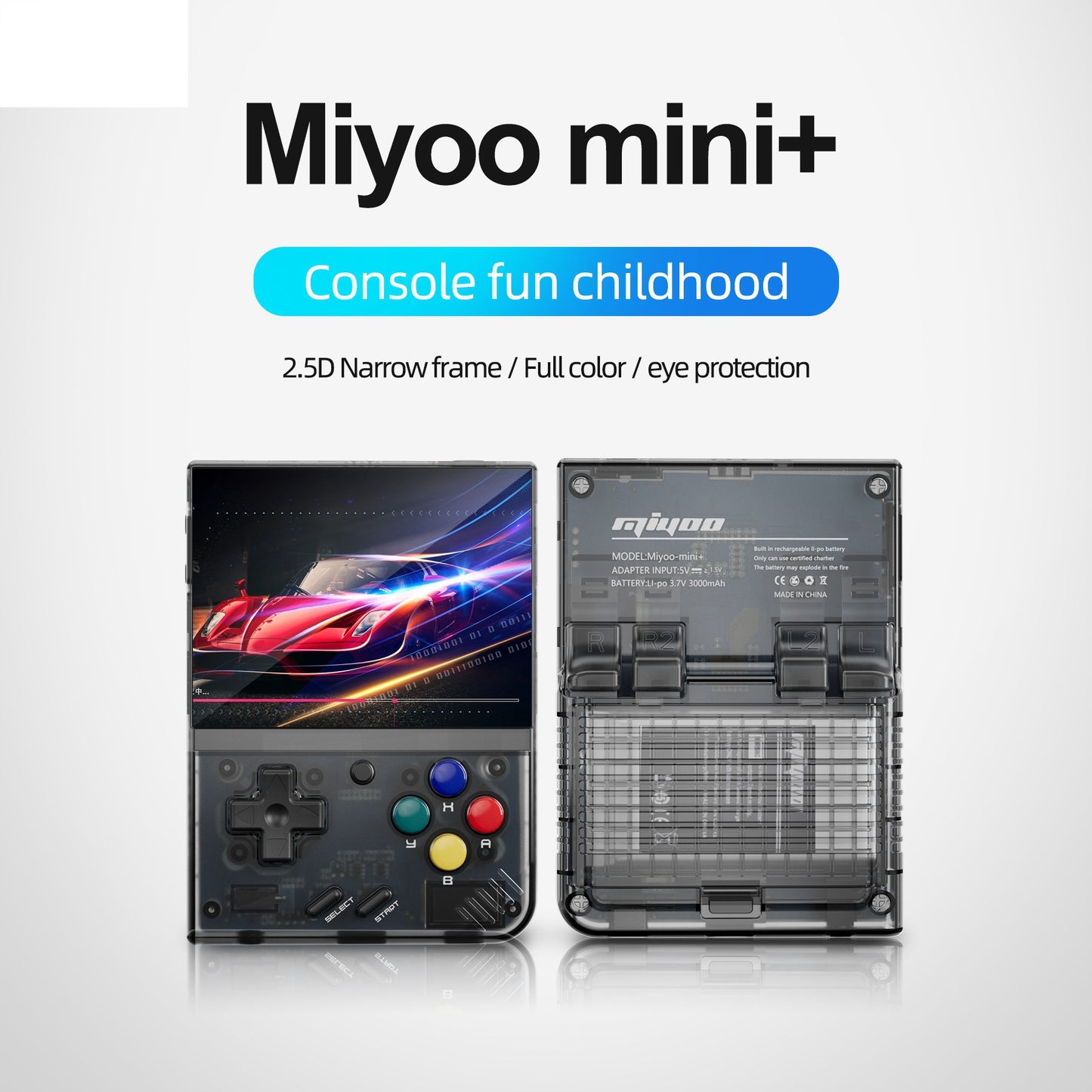 M26 5.1 inch IPS Handheld Retro Game Console 20000 Games  PSP PS1 30